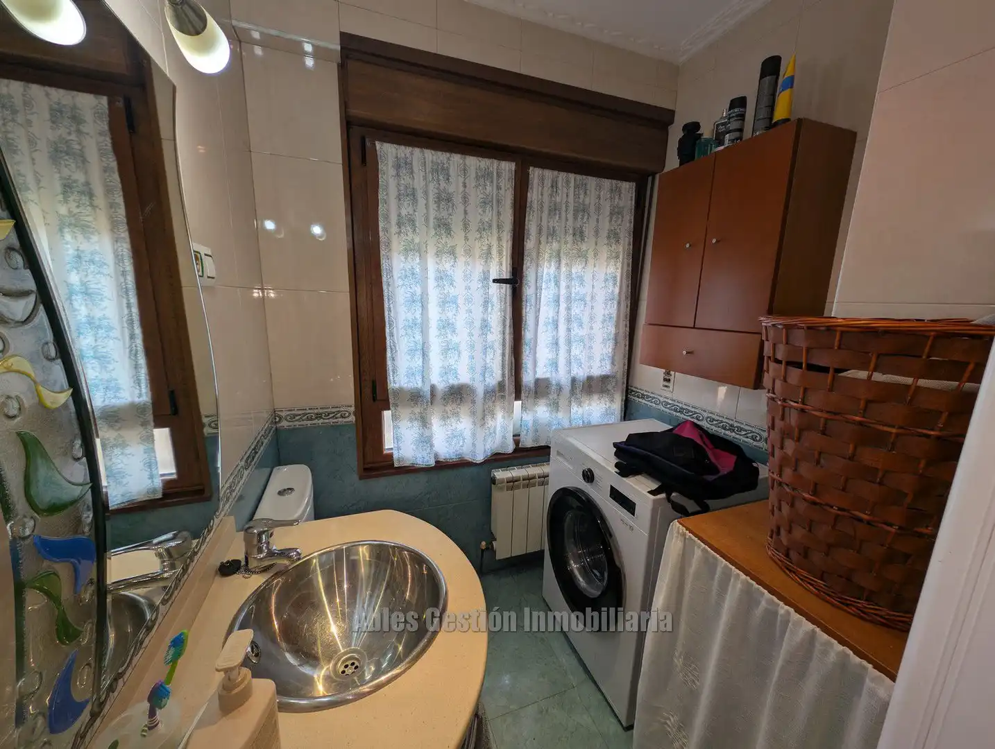 Schlafzimmer von Wohnung zum Verkauf in Mieres (Asturias) mit Heizung, Parkett und Abstellraum
