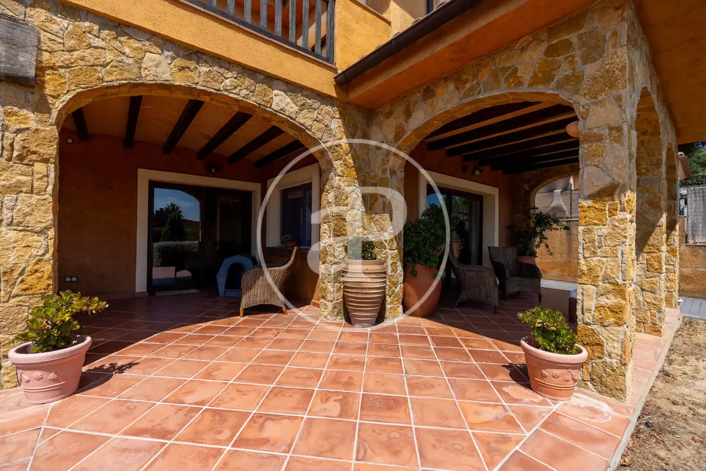 Terrassa de Casa o xalet en venda en Argentona amb Aire condicionat, Calefacció i Jardí privat