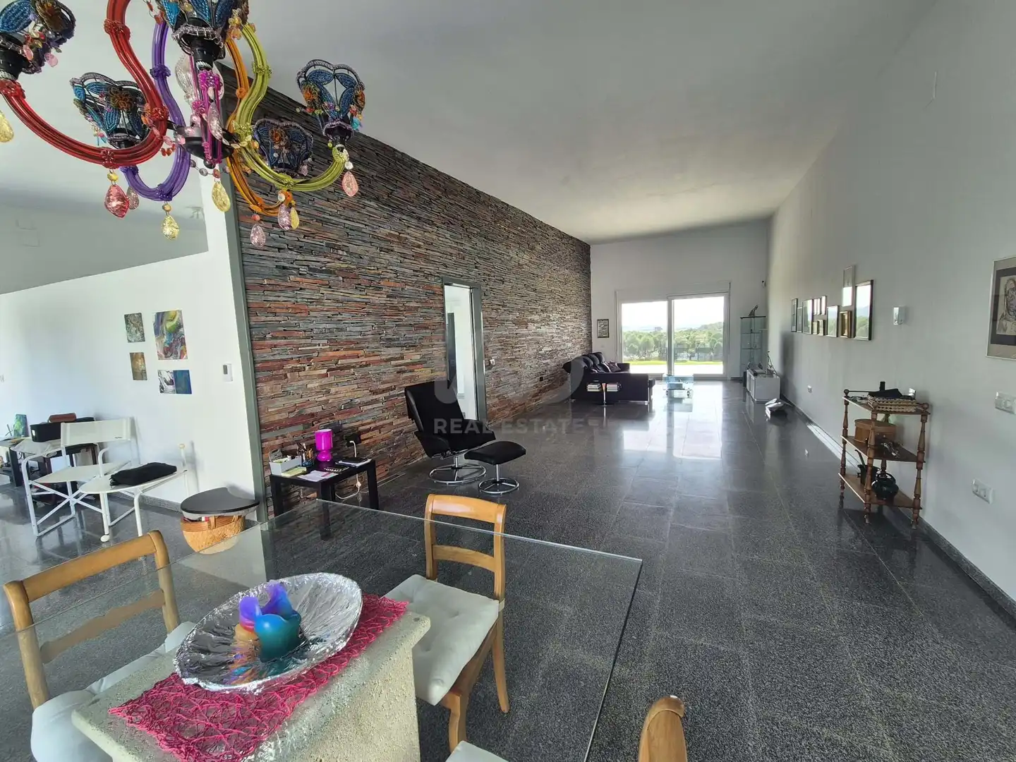 Sala de estar de Casa o chalet en venta en Alburquerque con Calefacción y Piscina