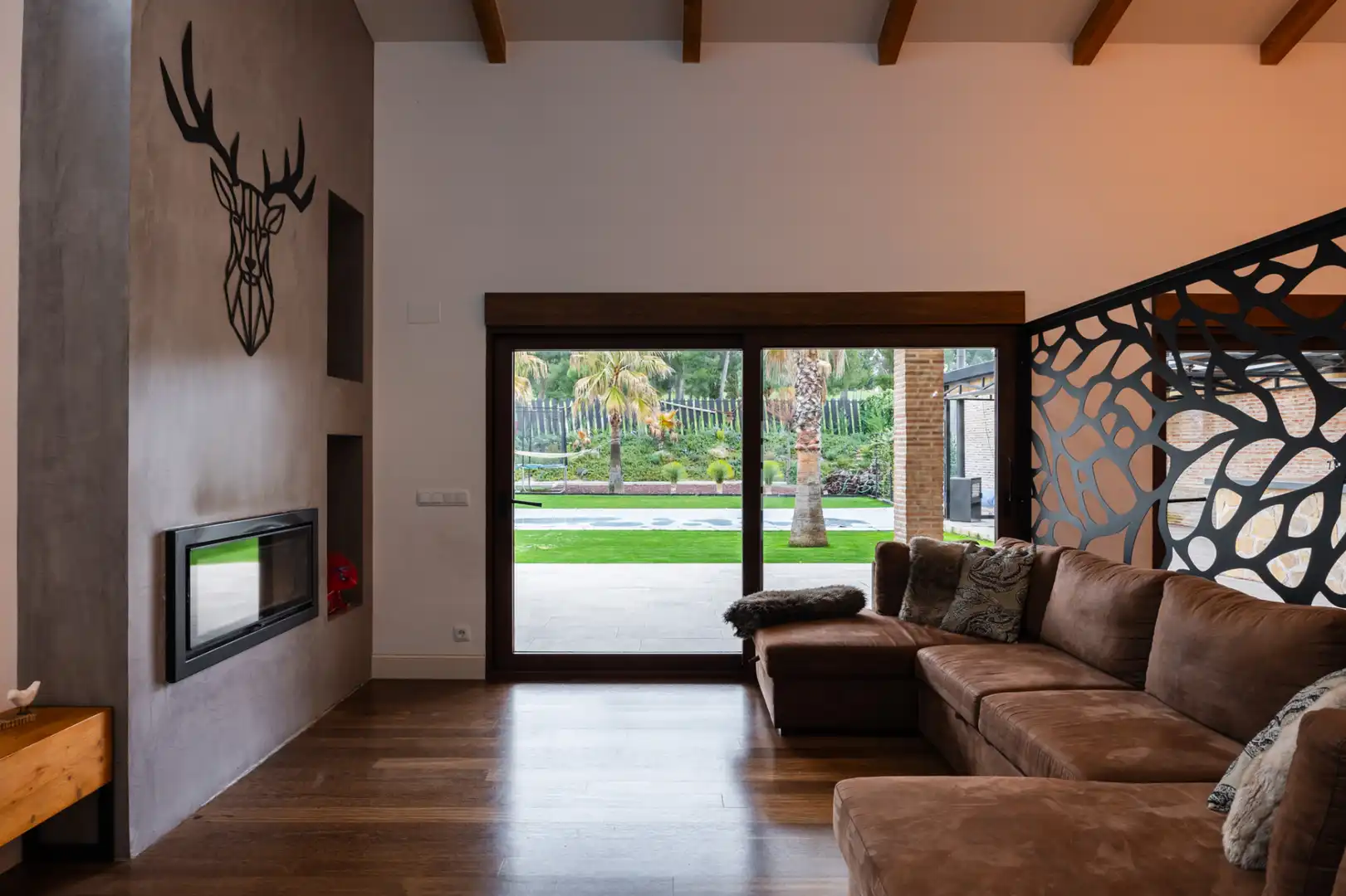 Sala de estar de Casa o chalet en venta en Layos con Aire acondicionado, Calefacción y Jardín privado