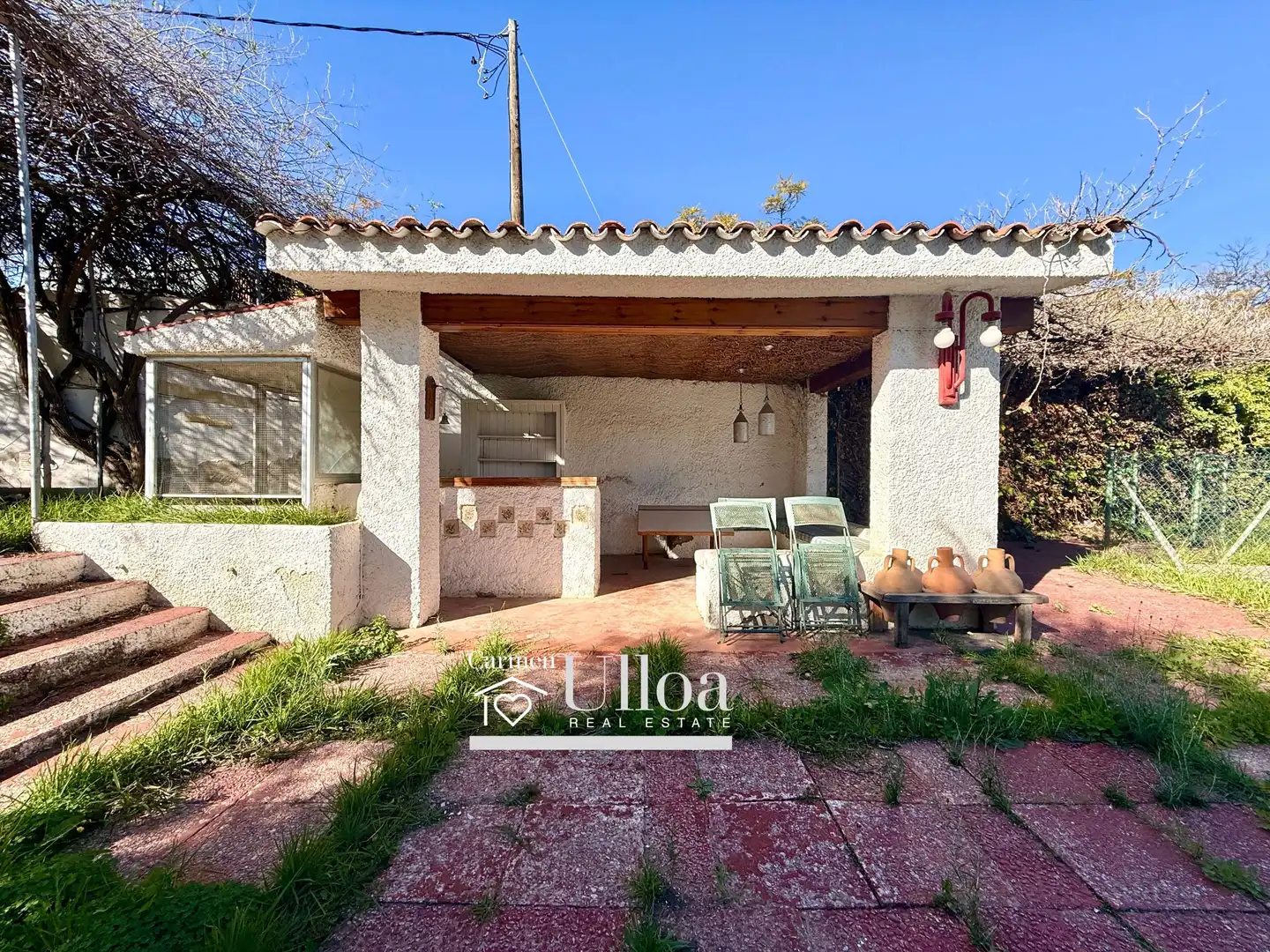 Vista exterior de Casa o xalet en venda en Alicante / Alacant amb Aire condicionat, Jardí privat i Terrassa