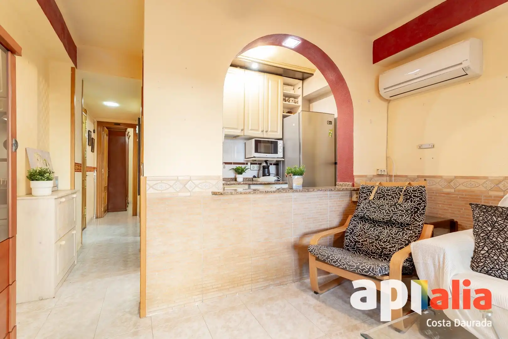 Cocina de Apartamento en venta en Salou con Aire acondicionado, Terraza y Amueblado