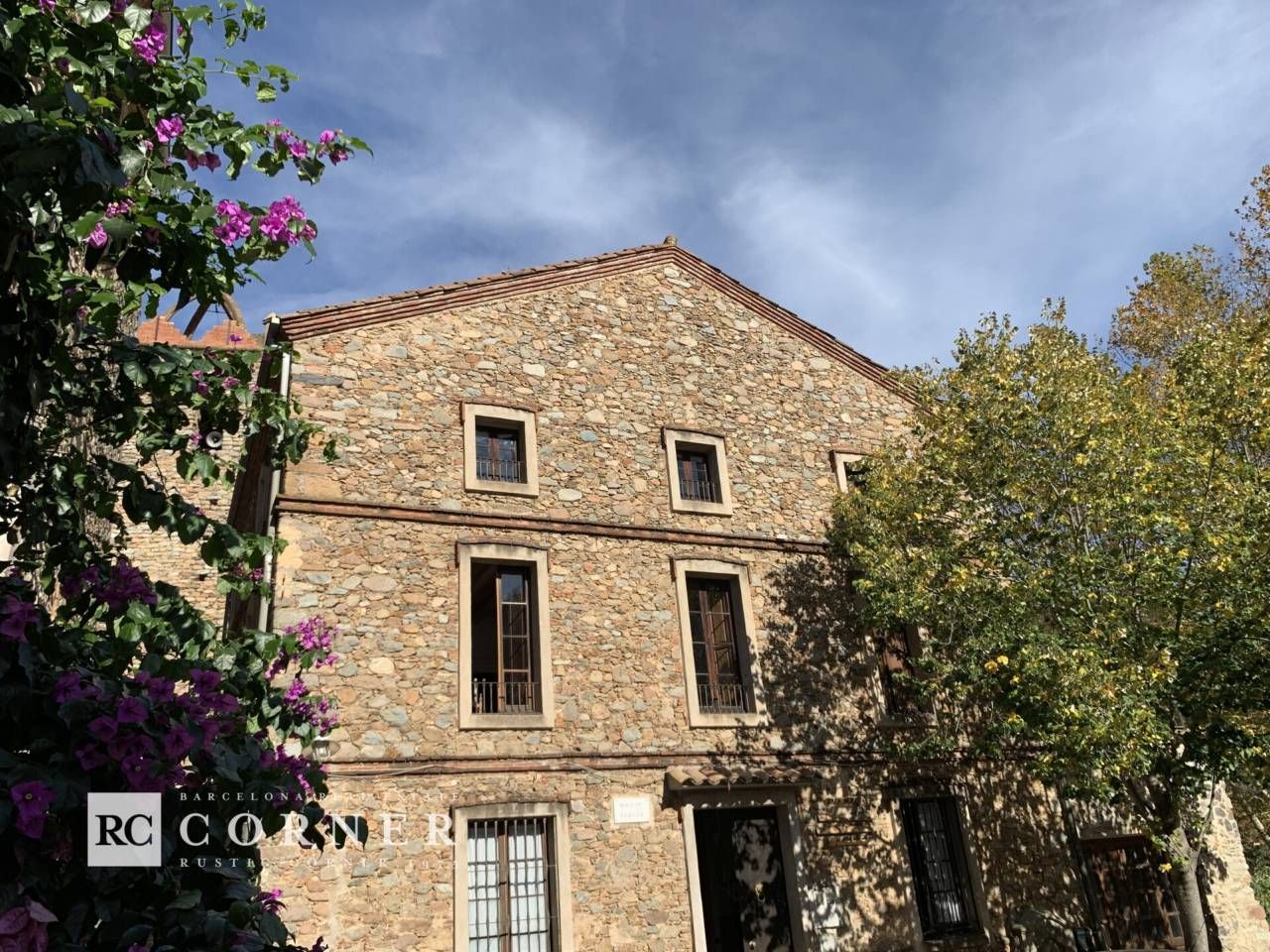 Vista exterior de Finca rústica en venda en Osor amb Aire condicionat i Terrassa