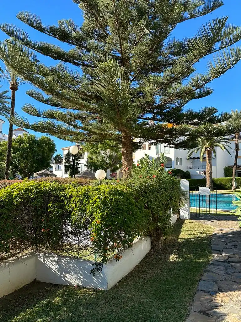 Exterior view of Apartments for rent in Marbella  with Air Conditioner, Terrace and Furnished