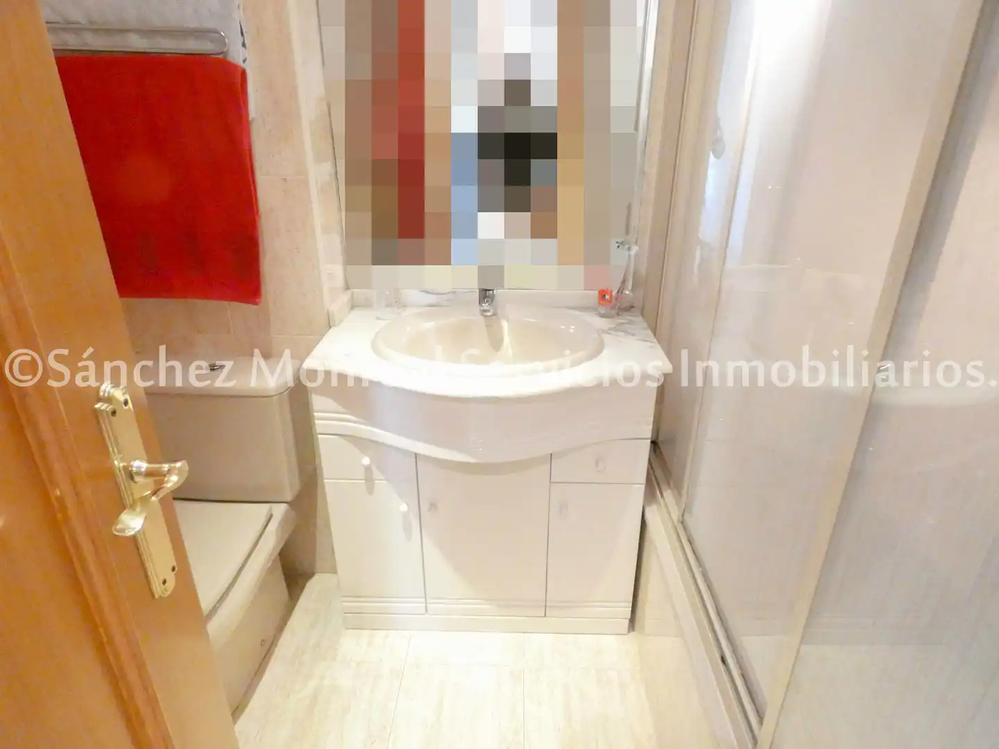 Baño de Piso de alquiler en Alcázar de San Juan con Calefacción, Amueblado y Horno