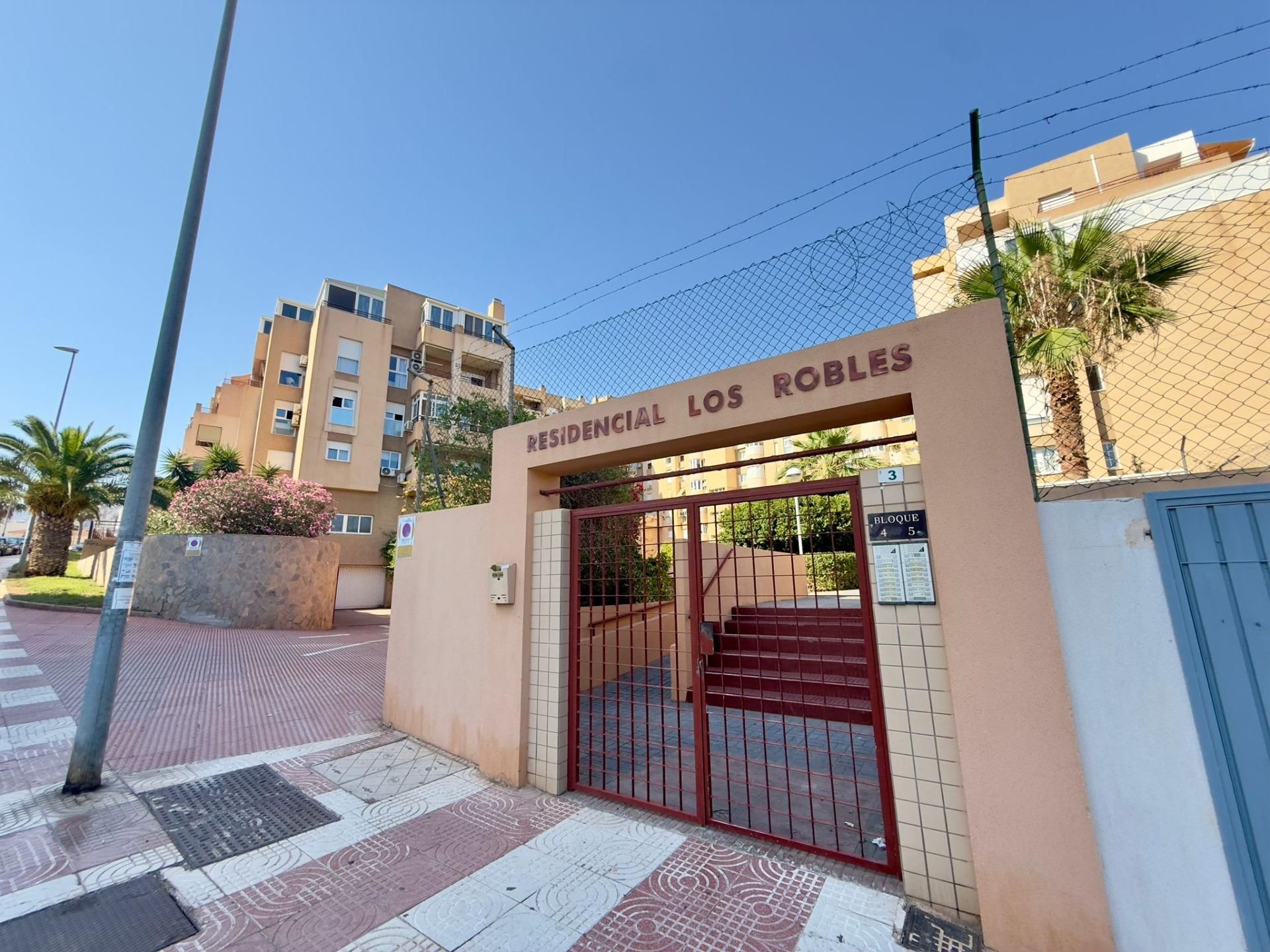 Exterior view of Flat for sale in Roquetas de Mar  with Terrace