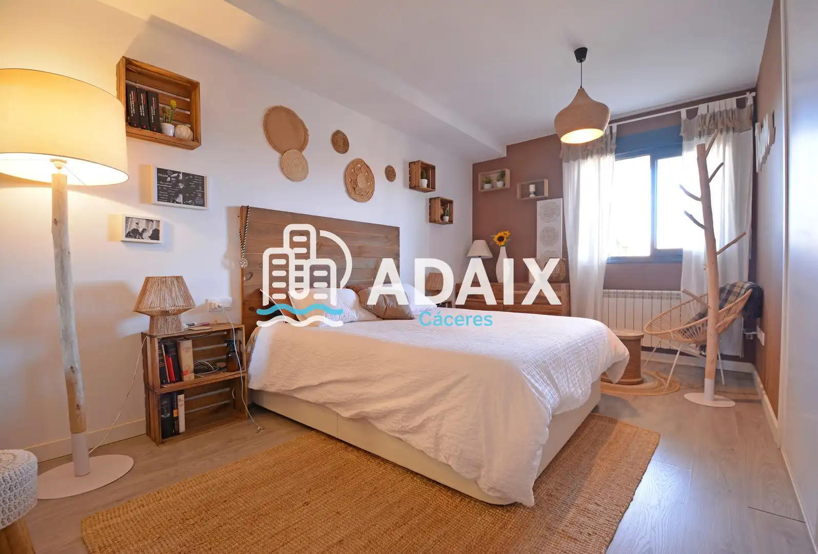 Bedroom of Flat for sale in Cáceres  with Air Conditioner, Heating and Terrace