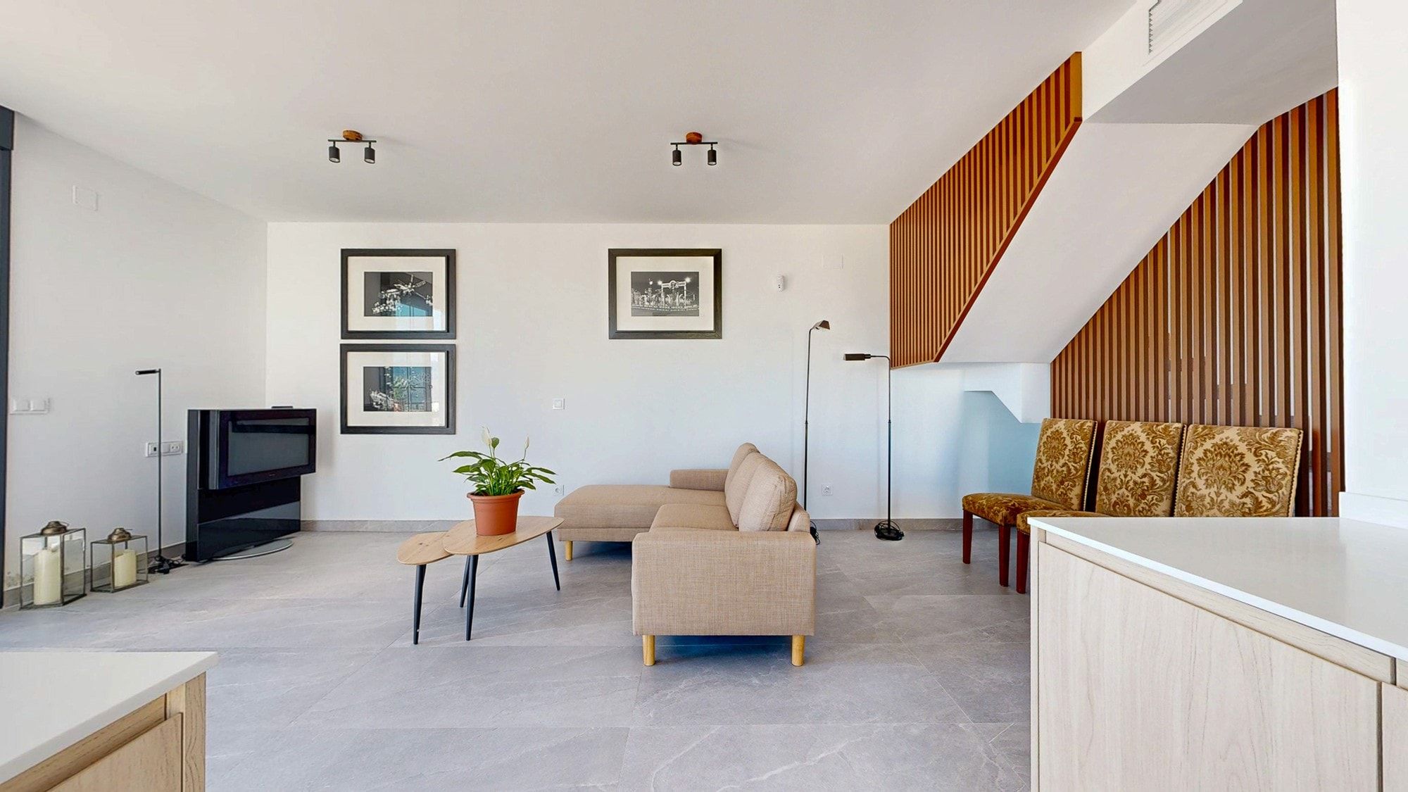 Sala de estar de Casa o chalet en venta en Benimantell