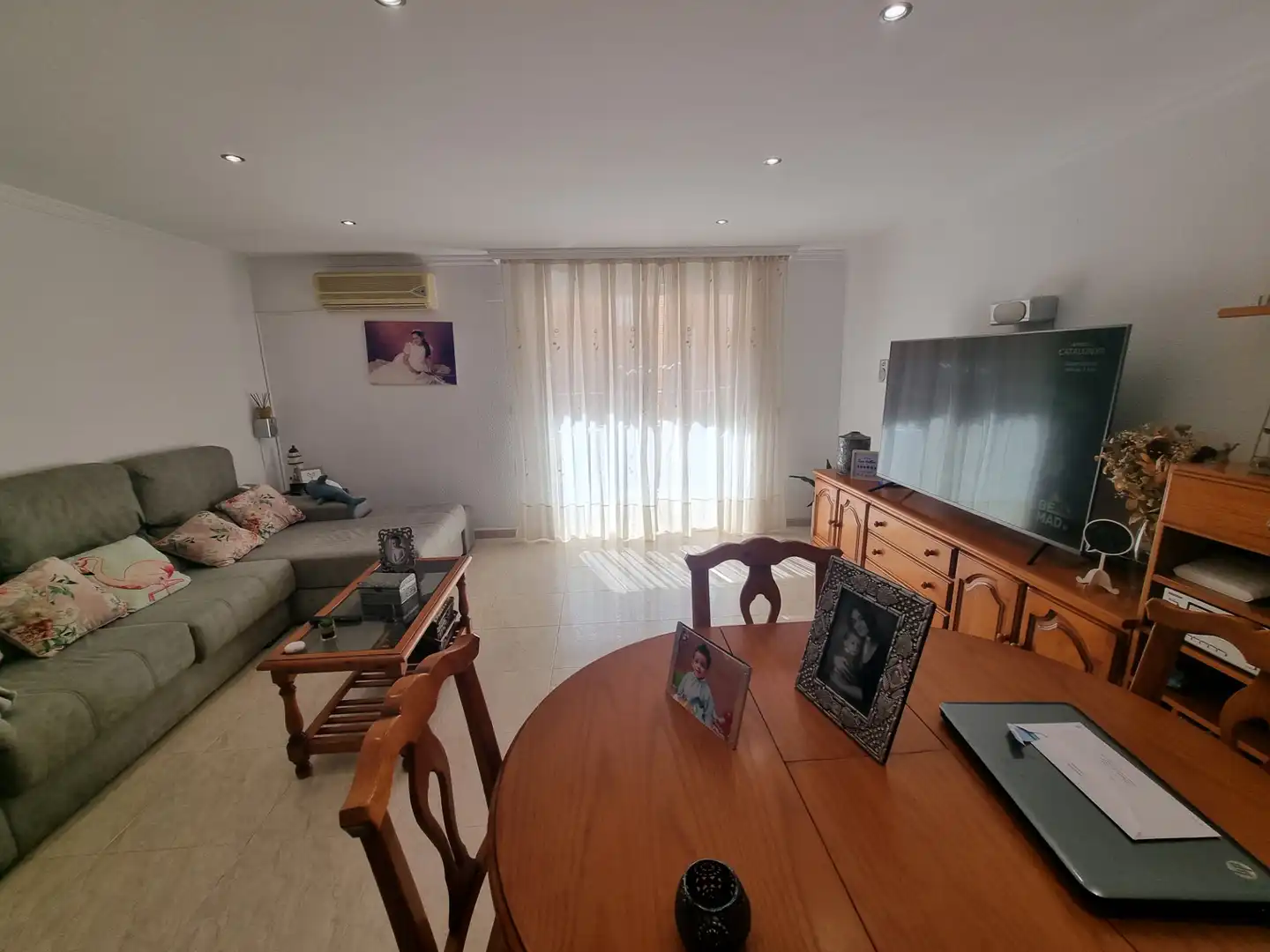 Living room of Detached homes for sale in Roquetas de Mar  with Air Conditioner, Heating and Terrace