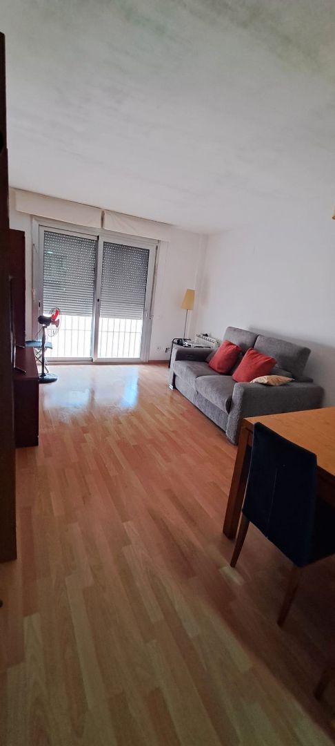 Living room of Planta baja to rent in La Roca del Vallès  with Heating, Parquet flooring and Terrace