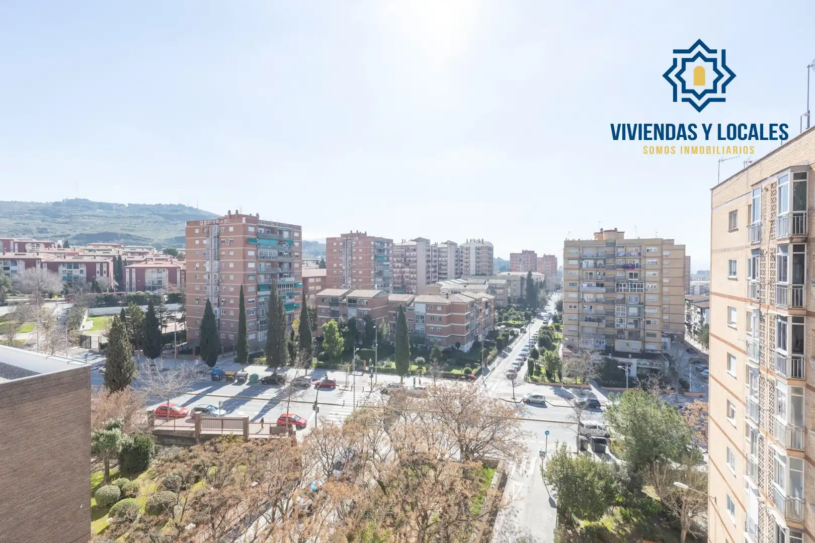 Vista exterior de Piso en venta en Granada con Terraza
