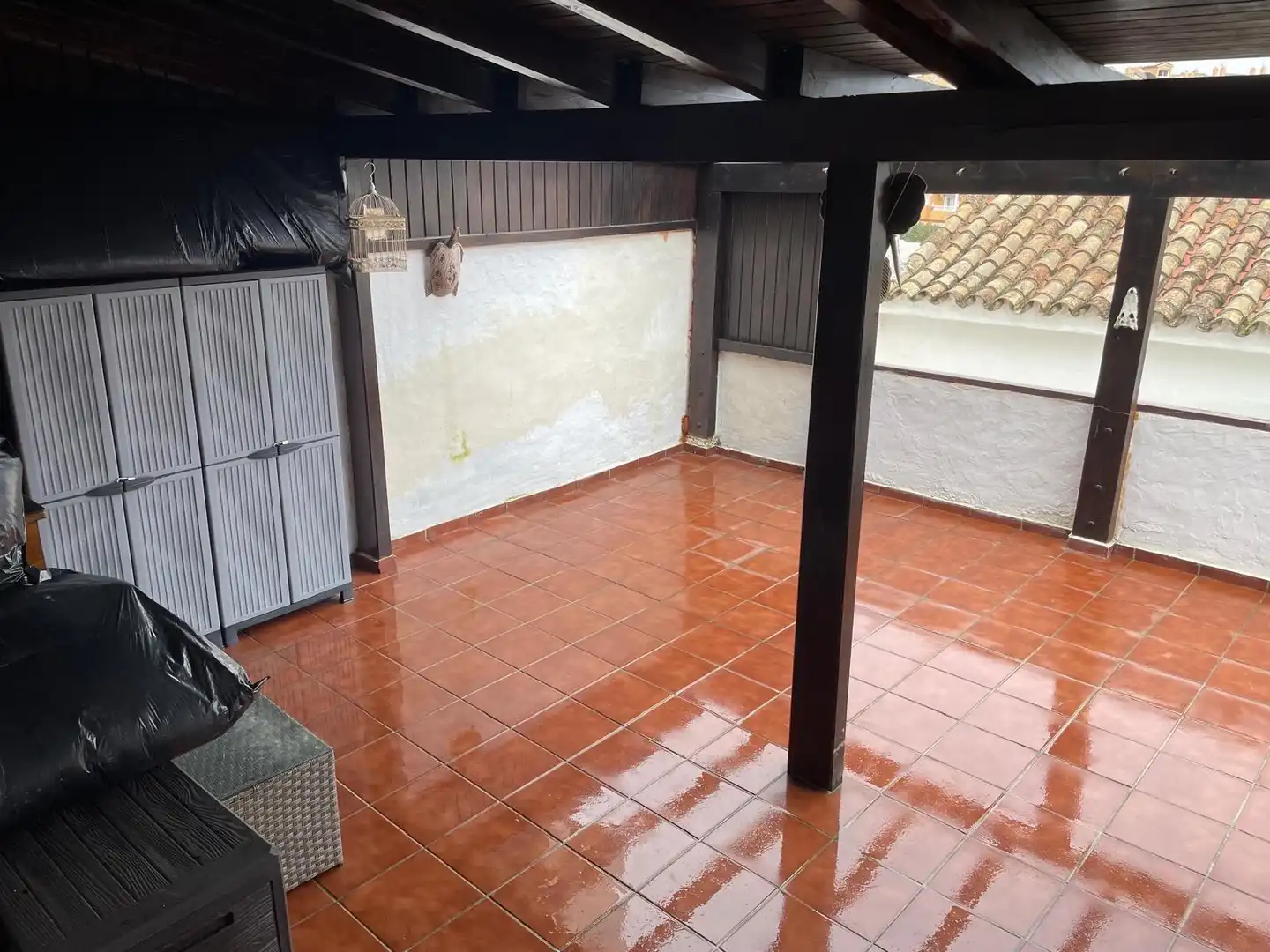 Terraza de Casa adosada de alquiler en Algeciras con Amueblado