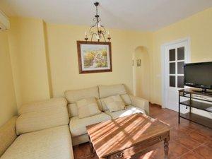 Living room of Apartment to rent in Ronda  with Air Conditioner, Furnished and Oven