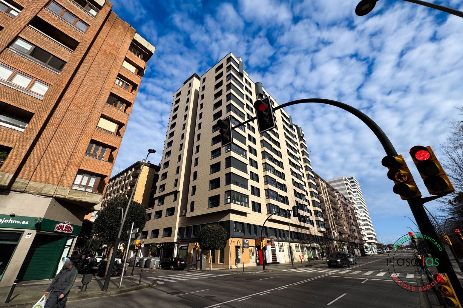 Vista exterior de Piso en venta en Gijón  con Calefacción y Parquet