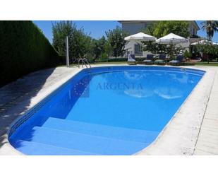 Swimming pool of House or chalet for sale in Cáceres Capital  with Air Conditioner, Heating and Terrace