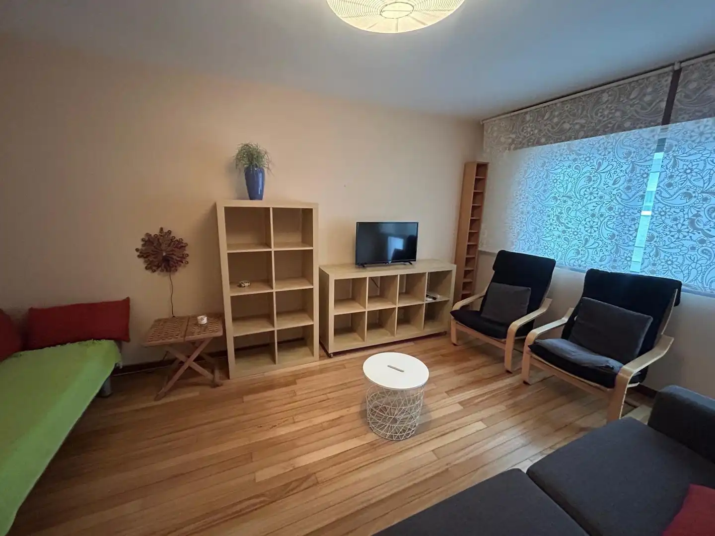 Living room of Flat for rent in Ribeira  with Furnished and Balcony