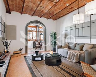 Sala d'estar de Apartament de lloguer en  Barcelona Capital amb Aire condicionat