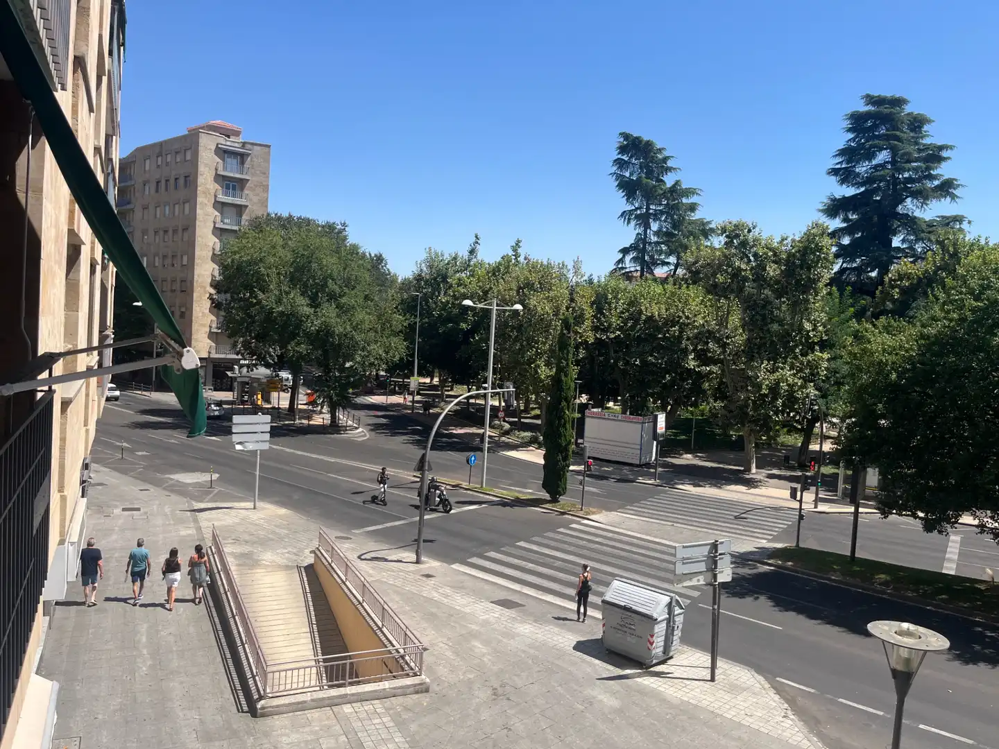 Exterior view of Flat for sale in Salamanca  with Heating, Parquet flooring and Furnished