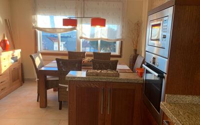 Kitchen of Flat for sale in Carral  with Heating, Parquet flooring and Furnished