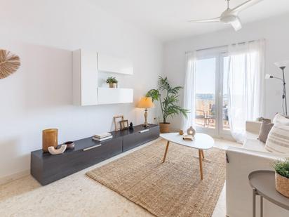 Sala d'estar de Pis en venda en Paterna amb Aire condicionat, Parquet i Terrassa