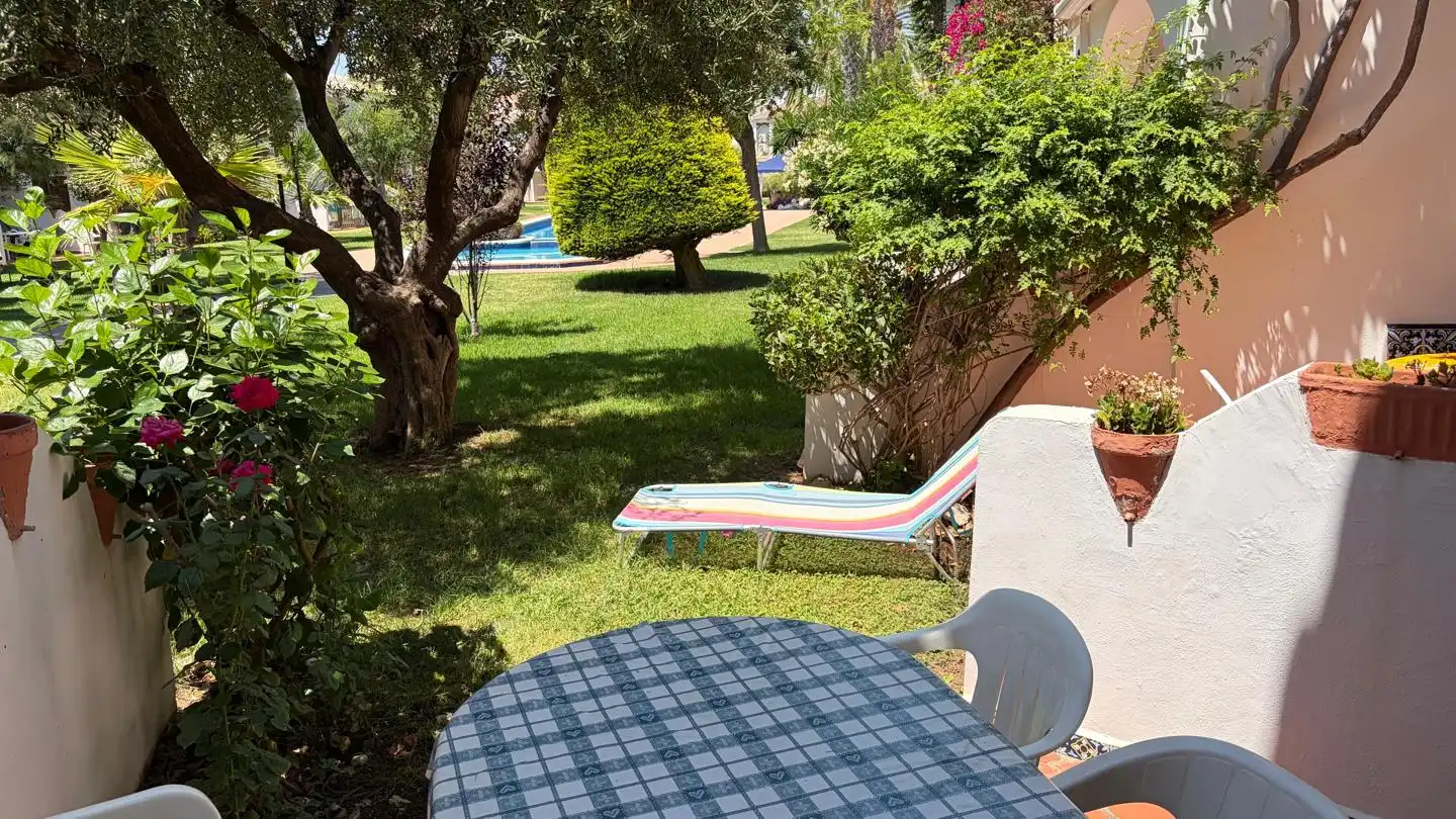 Jardí de Dúplex en venda en La Manga del Mar Menor amb Aire condicionat, Calefacció i Jardí privat