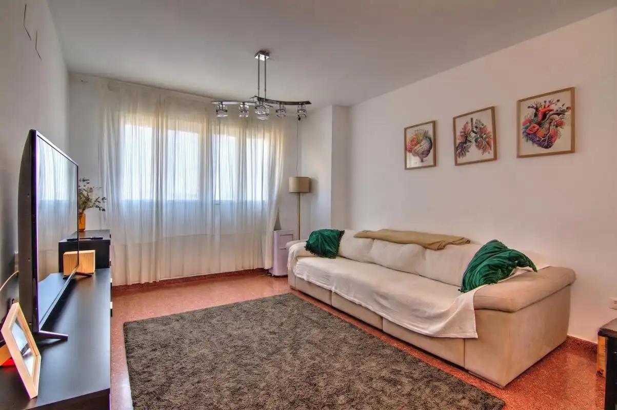 Sala de estar de Piso en venta en Onil con Calefacción, Terraza y Trastero