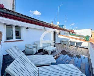 Terrace of Attic to rent in  Madrid Capital  with Air Conditioner, Heating and Terrace