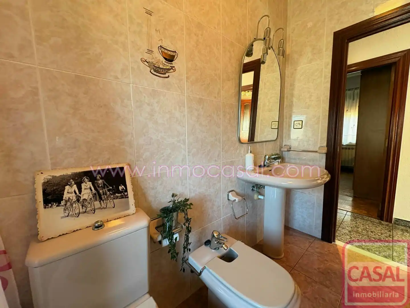 Bathroom of Houses for sale in Mieres (Asturias)  with Heating and Furnished