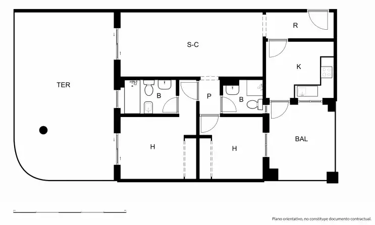 Appartement avec piscine à vendre à Urb Conjunto Edén Golf Riviera, imagen 29