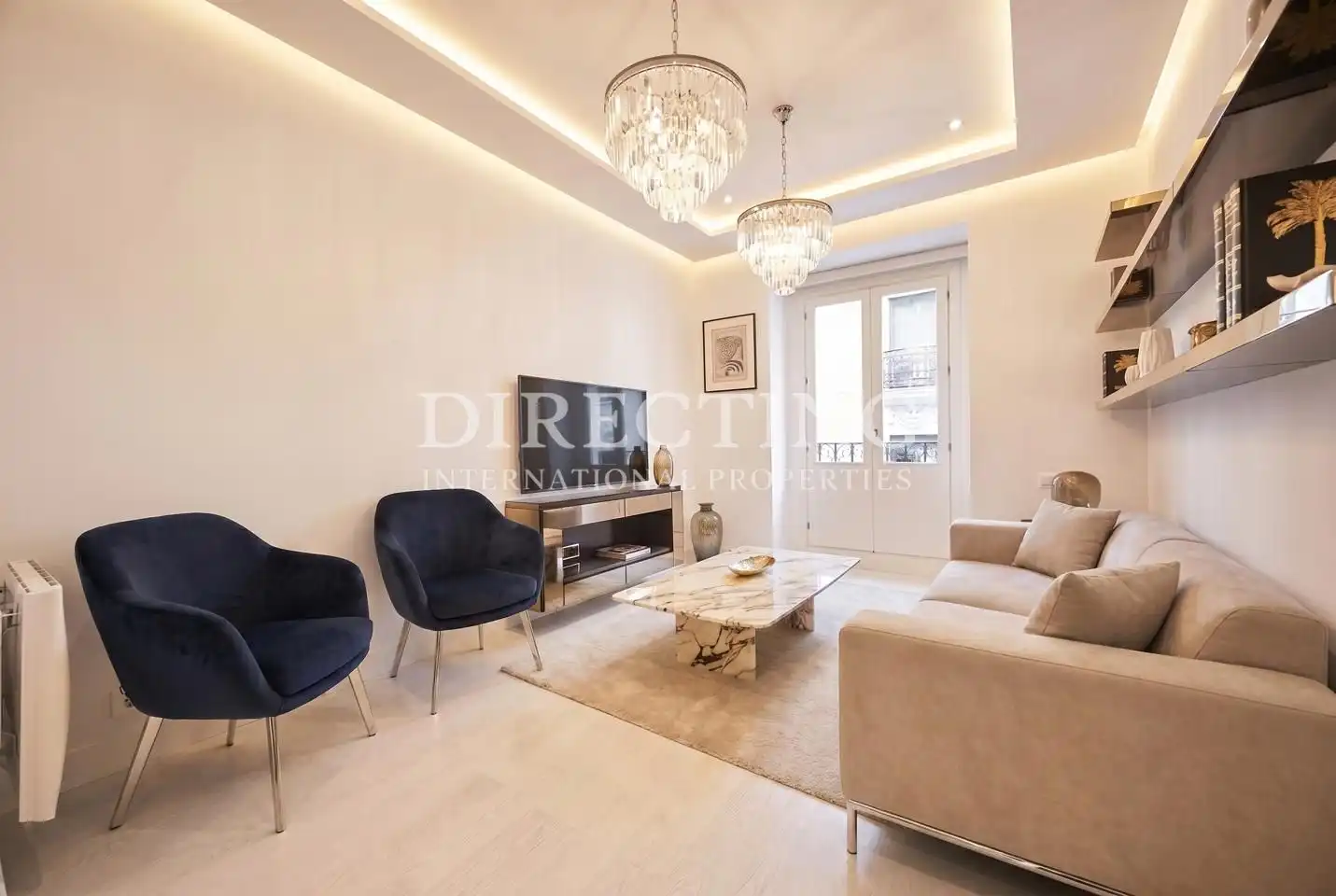 Wohnzimmer von Maisonette zum Verkauf in Madrid mit Klimaanlage, Heizung und Möbliert