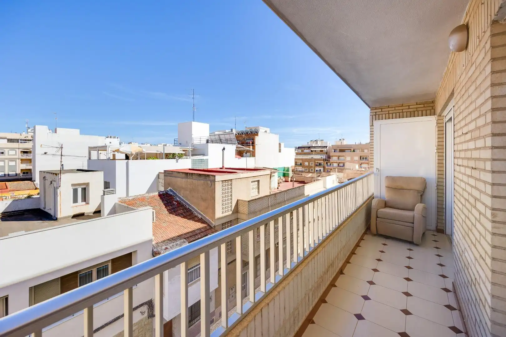 Balcony of Flat for sale in Torrevieja  with Furnished