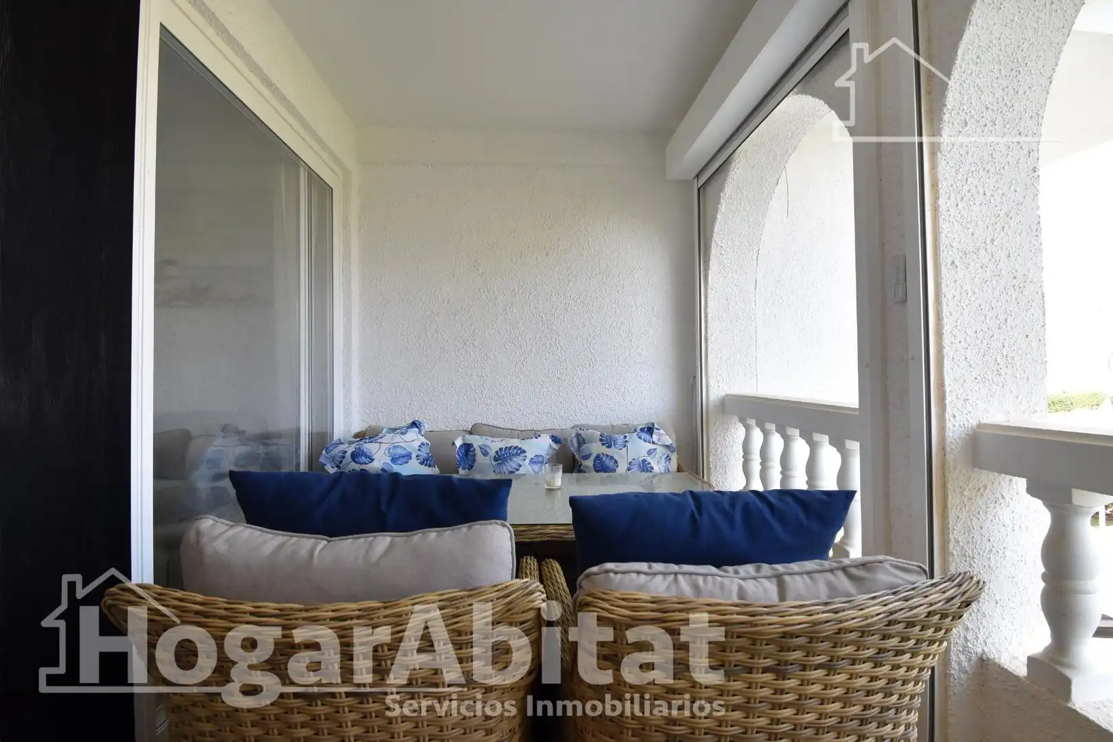 Terraza de Ático en venta en Dénia con Aire acondicionado, Calefacción y Jardín privado