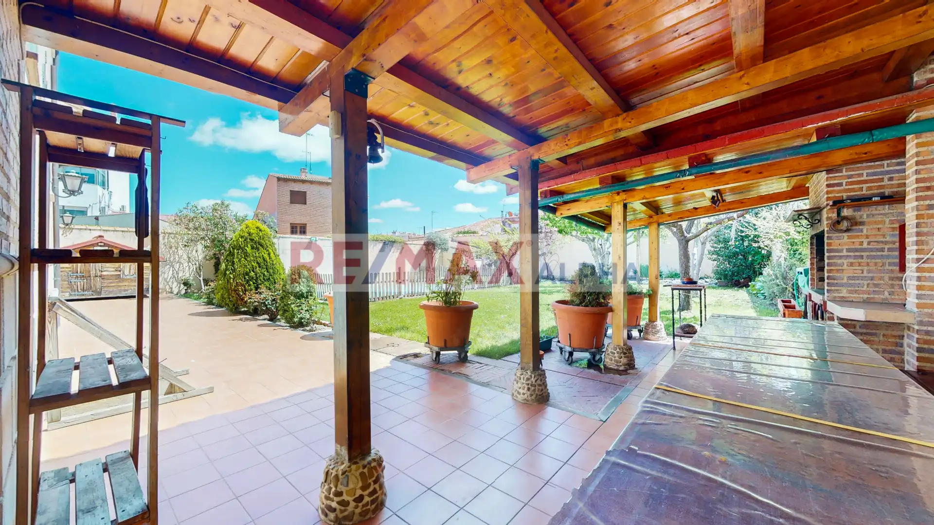 Terraza de Casa o chalet en venta en Medina del Campo con Calefacción, Jardín privado y Trastero