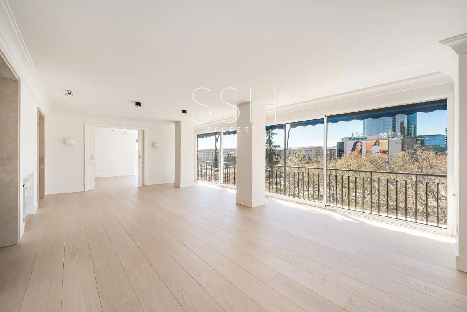 Vista exterior de Pis de lloguer en  Madrid Capital amb Calefacció i Terrassa