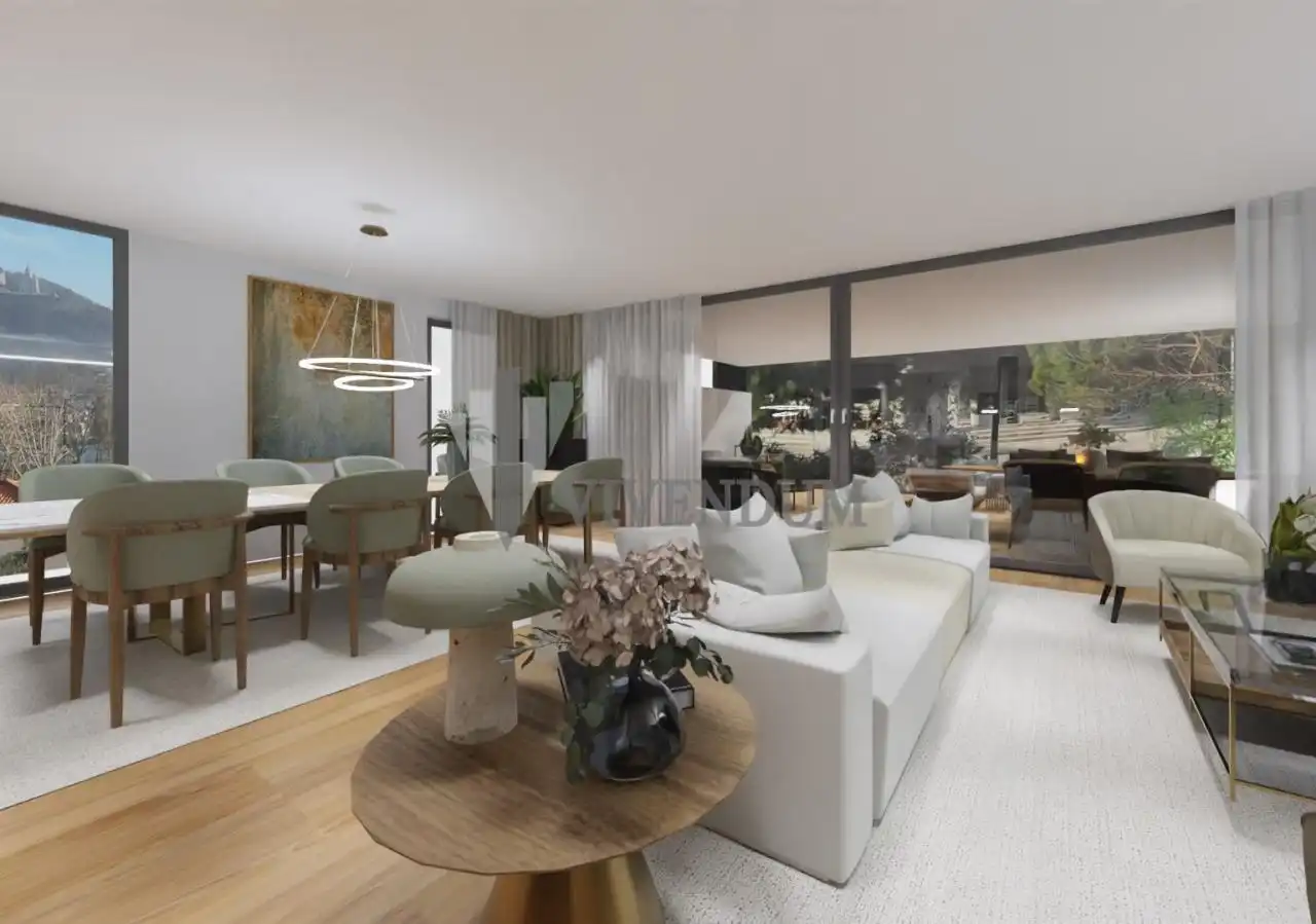 Sala de estar de Apartamento en venta en Vigo  con Calefacción, Terraza y Piscina
