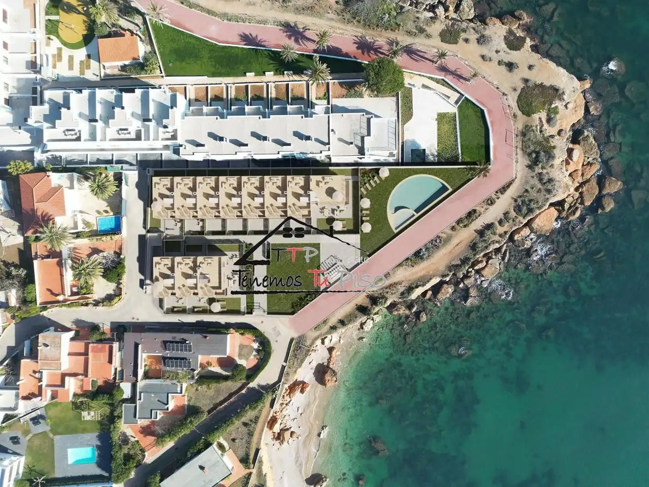Vista exterior de Casa o xalet en venda en Vinaròs amb Aire condicionat, Jardí privat i Terrassa
