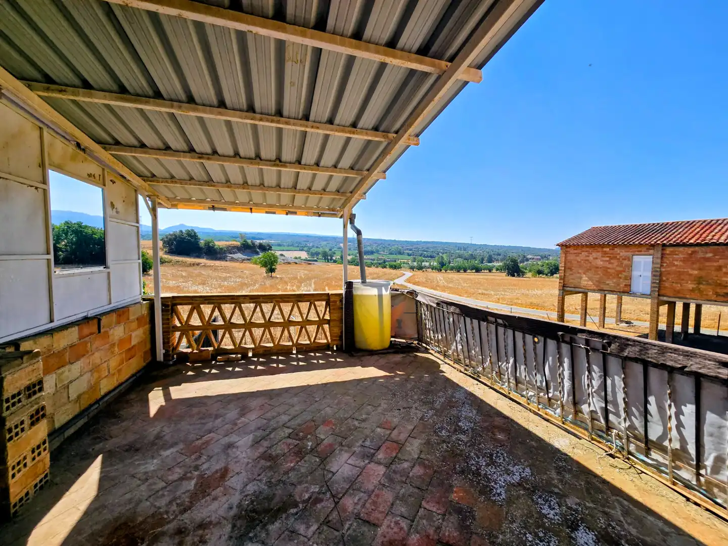 Terraza de Casa o chalet en venta en El Brull con Jardín privado
