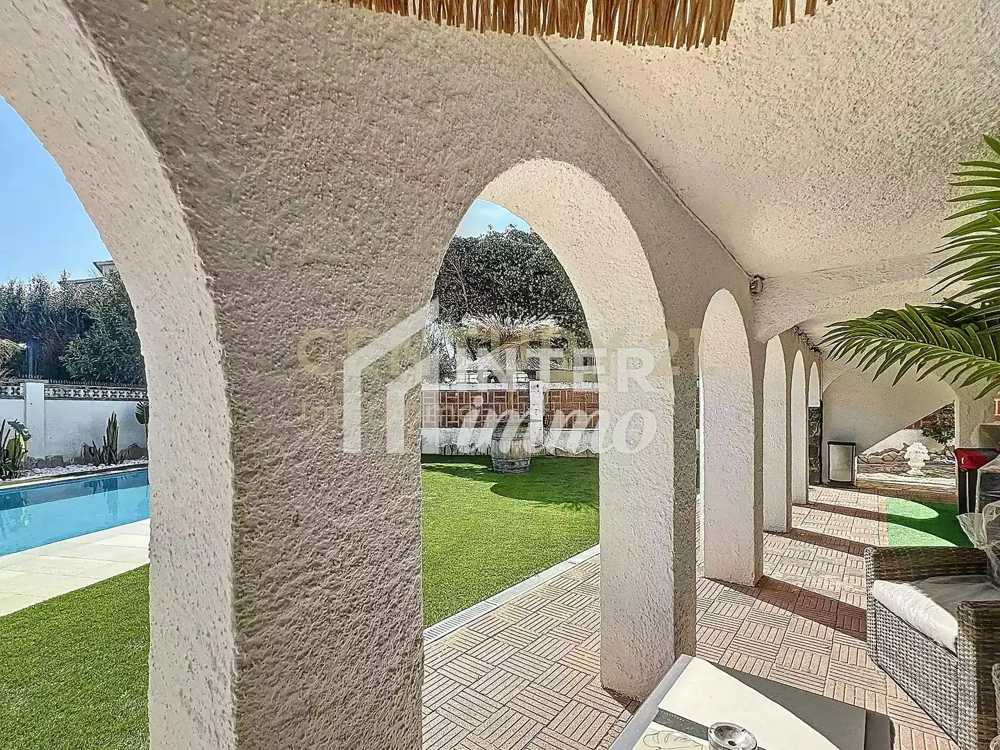 Garden of Houses for sale in Empuriabrava  with Private garden and Swimming Pool