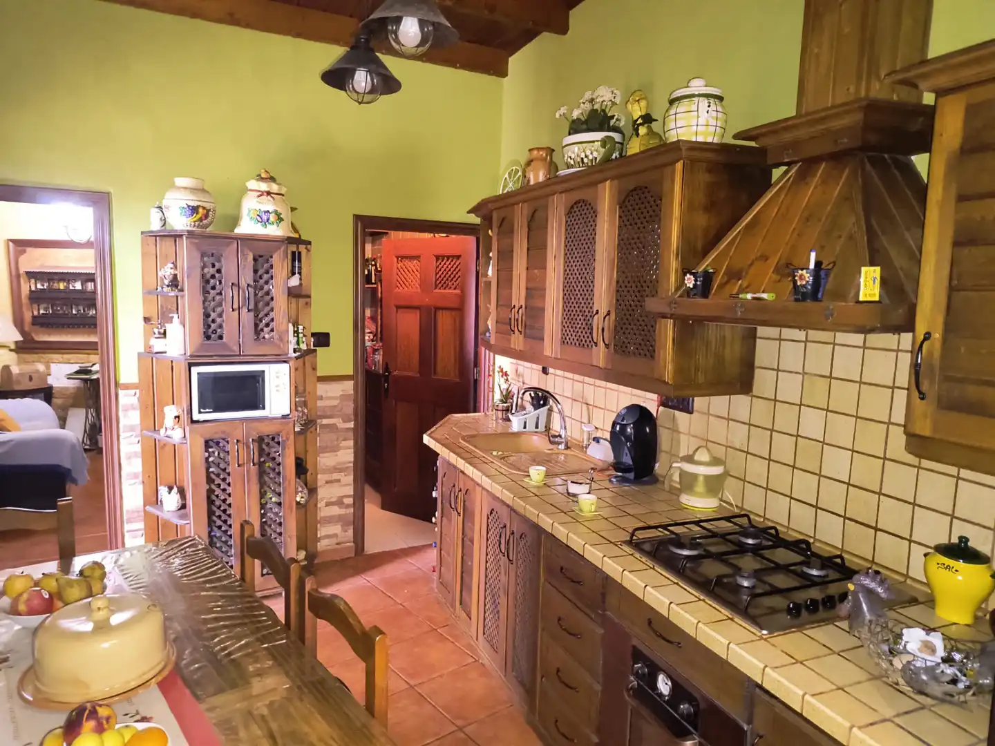 Cocina de Casa o chalet en venta en Los Realejos con Jardín privado, Terraza y Amueblado