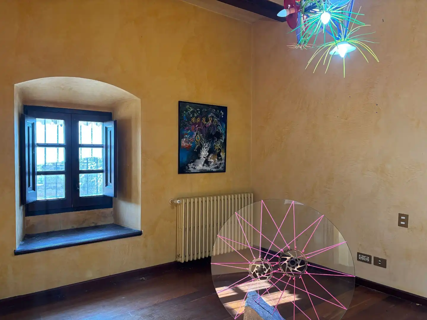 Sala de estar de Finca rústica en venta en La Pera con Jardín privado, Trastero y Piscina
