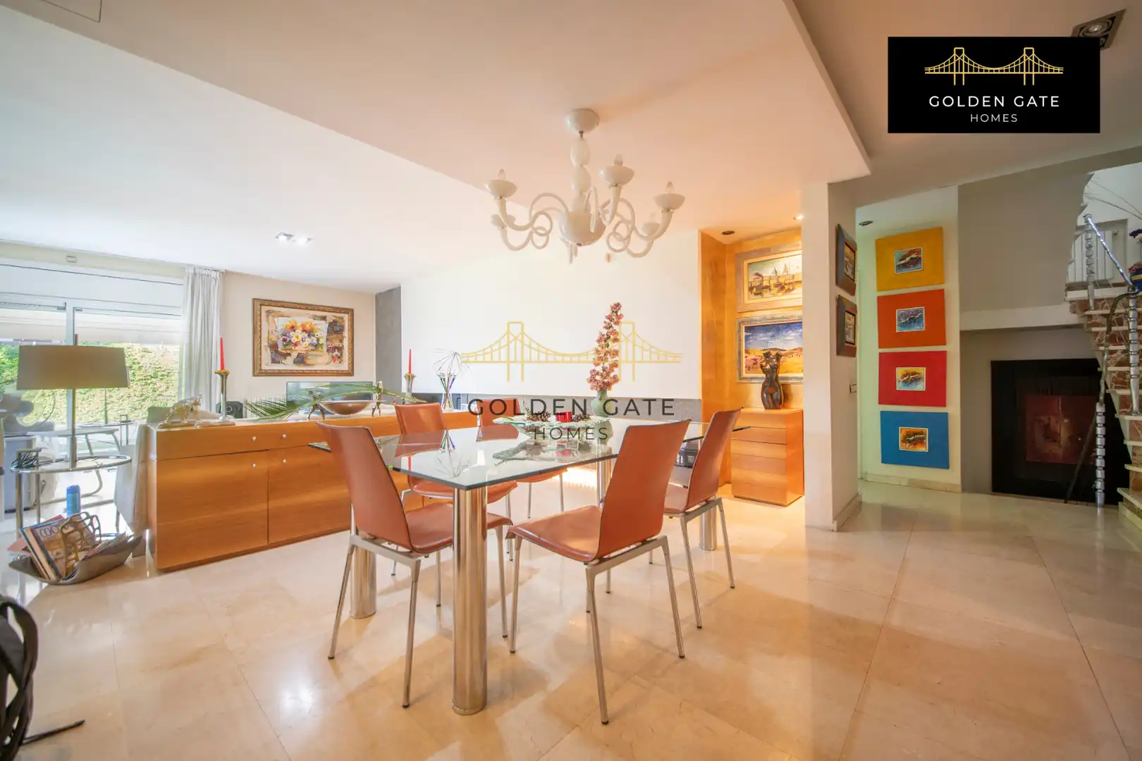 Comedor de Casa o chalet en venta en Alella con Aire acondicionado, Calefacción y Jardín privado