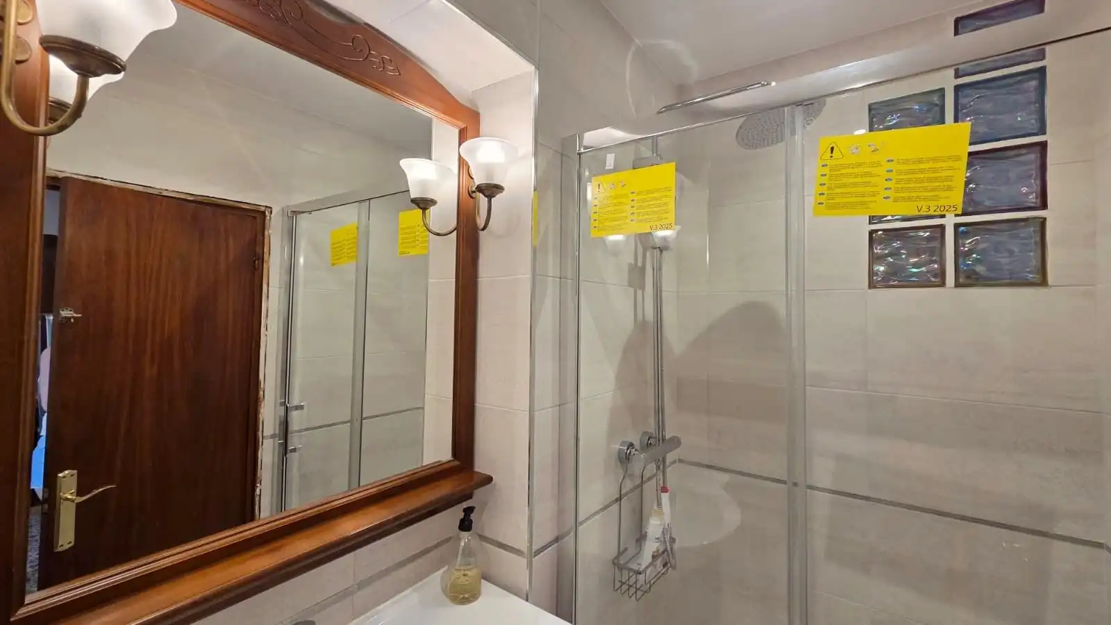 Badezimmer von Wohnung zur Miete in Santander mit Heizung, Parkett und Terrasse