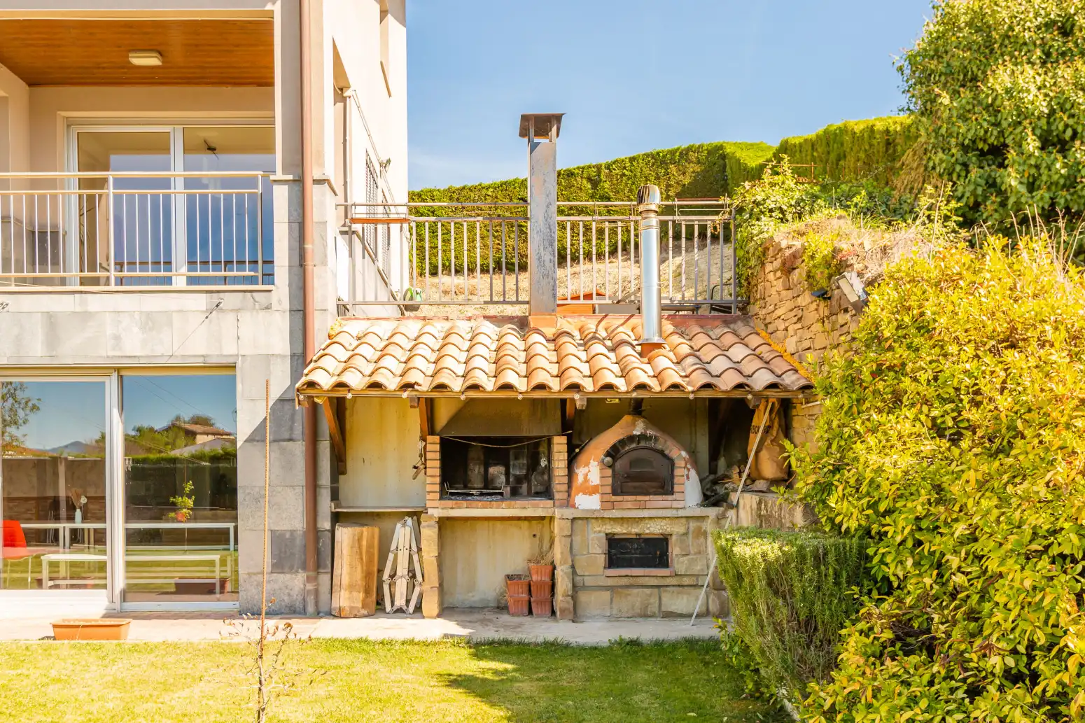 Terraza de Casa o chalet en venta en Aibar / Oibar con Aire acondicionado, Calefacción y Jardín privado