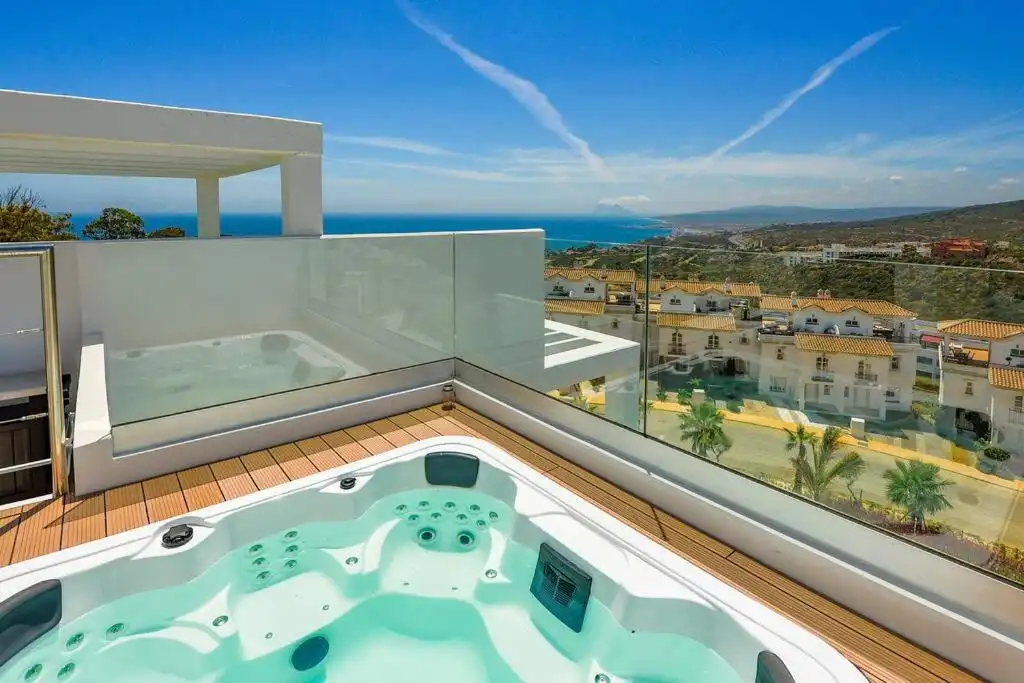 Terrace of Detached homes for sale in Manilva  with Air Conditioner, Private garden and Terrace