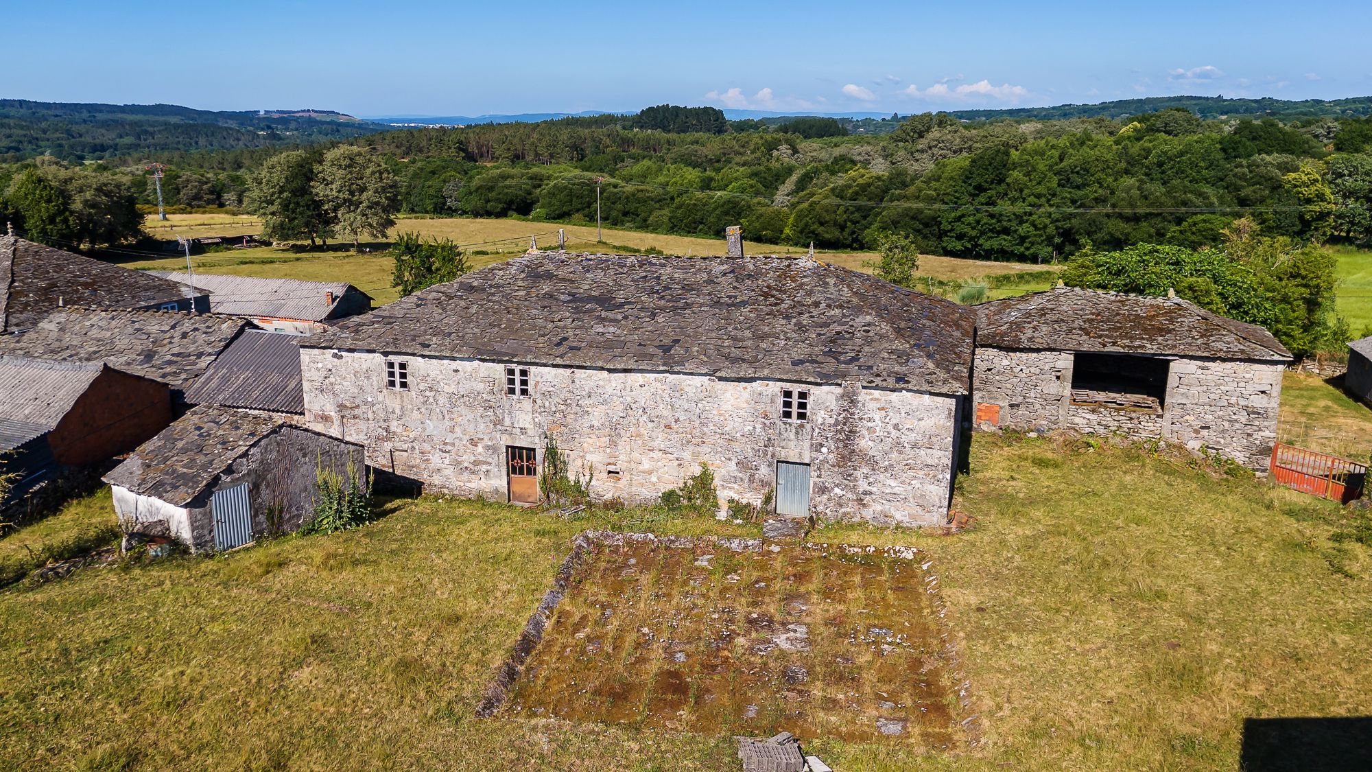 Vista exterior de Finca rústica en venda en Lugo Capital