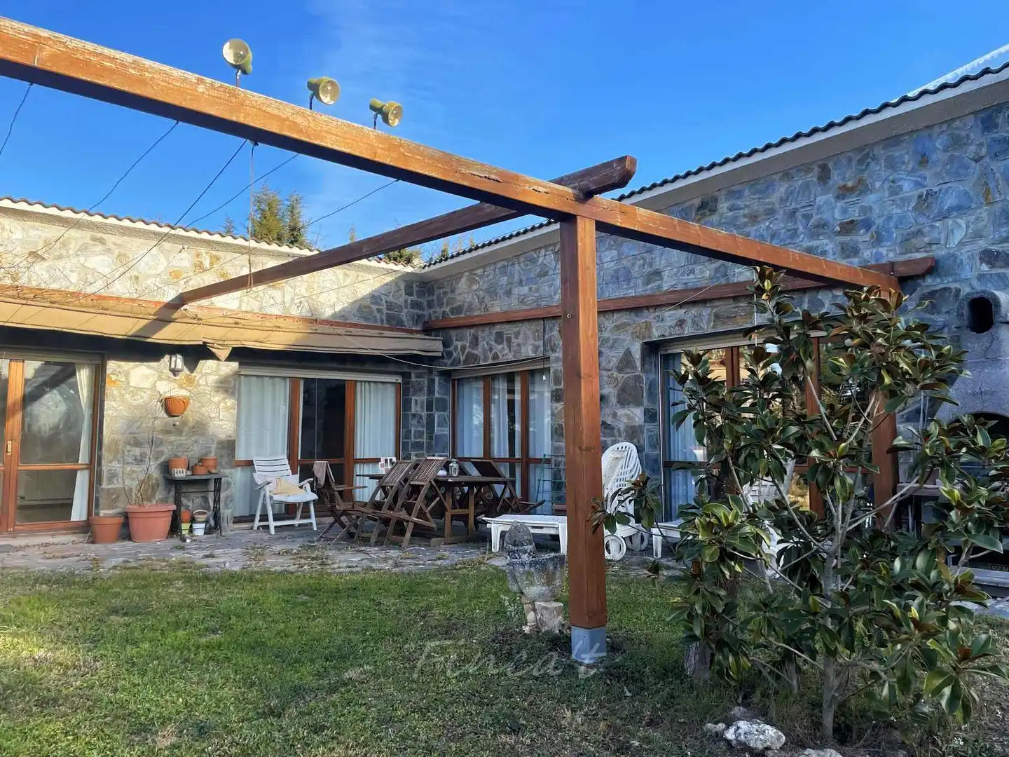 Terrassa de Casa o xalet en venda en Moià amb Calefacció i Jardí privat