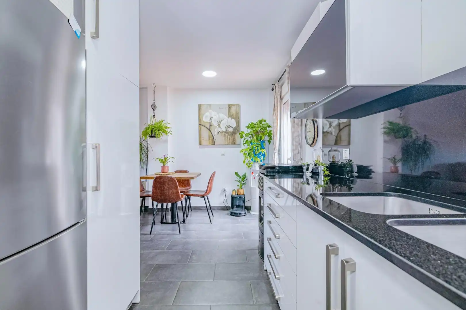 Cocina de Casa adosada en venta en Monachil
