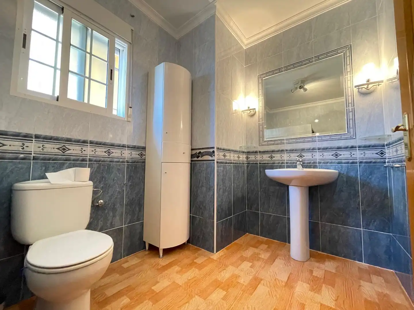 Badezimmer von Haus oder Chalet zum Verkauf in Mazarrón mit Klimaanlage, Heizung und Privatgarten