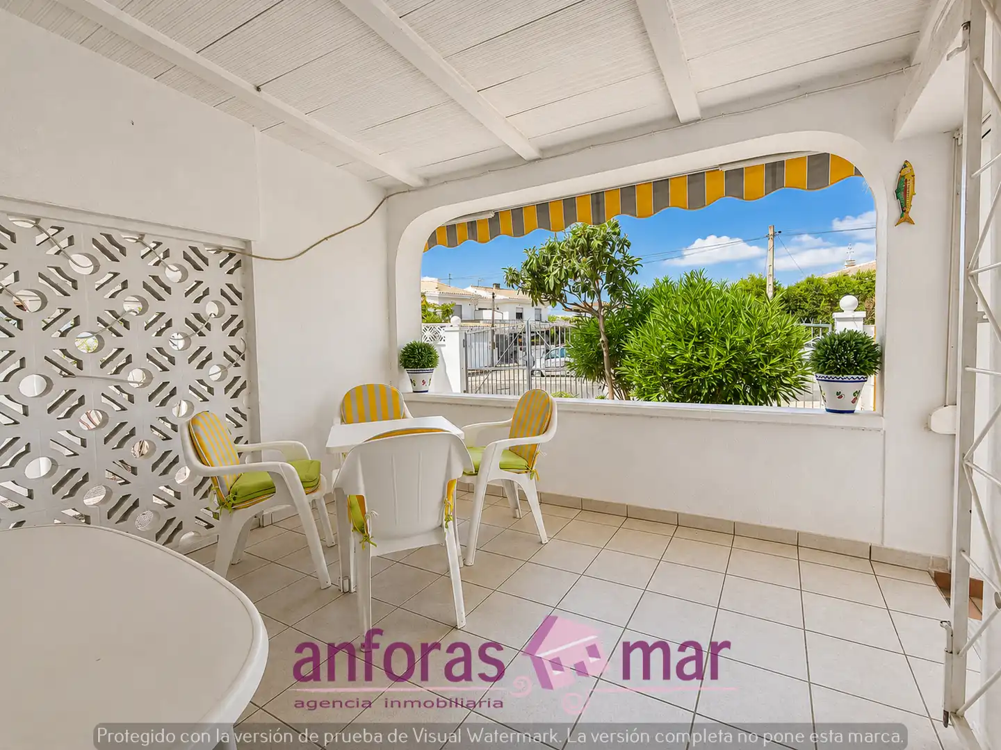 Terrasse von Haus oder Chalet zum Verkauf in Torredembarra mit Klimaanlage, Heizung und Privatgarten