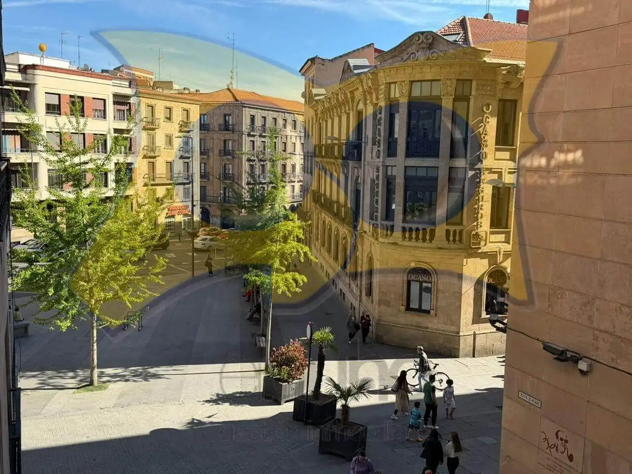Vista exterior de Piso en venta en Salamanca con Amueblado